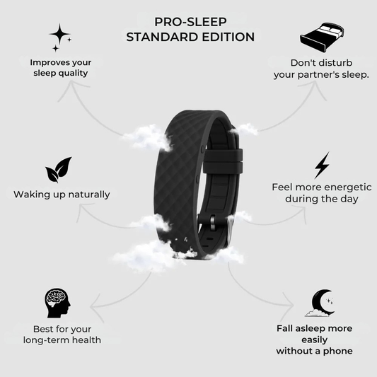 Silent Wake Alarm Clock, Adjustable Vibration Intensity