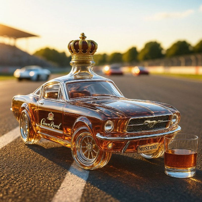 Mustang-Shaped Whiskey Decanter