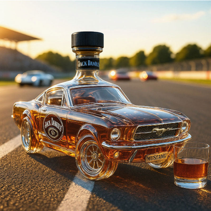 Mustang-Shaped Whiskey Decanter
