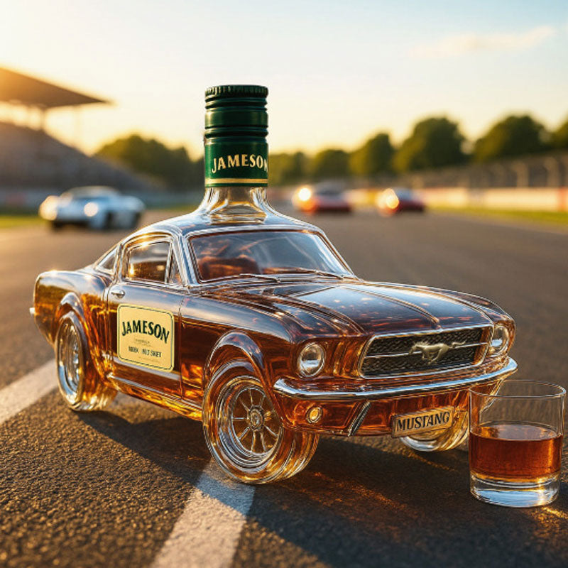 Mustang-Shaped Whiskey Decanter