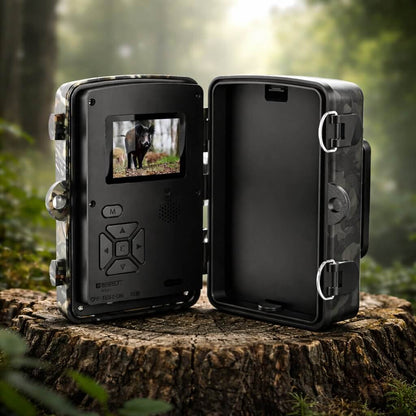 Trail Camera with Night Vision & Motion Sensor, Weatherproof