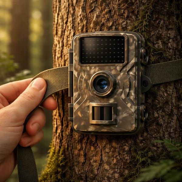 Trail Camera, Weatherproof Wildlife Camera with Night Vision & Motion Sensor for Outdoor Use
