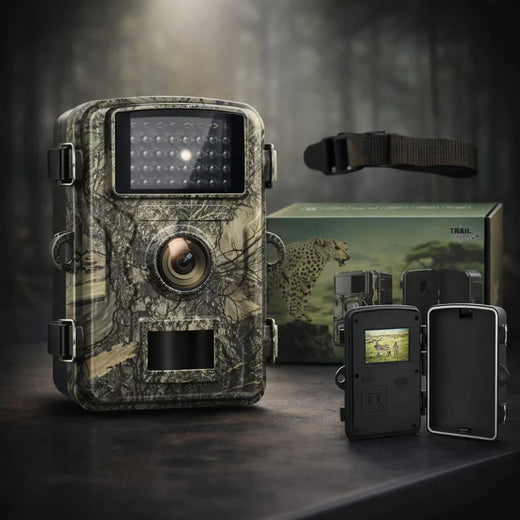Trail Camera, Weatherproof Wildlife Camera with Night Vision & Motion Sensor for Outdoor Use