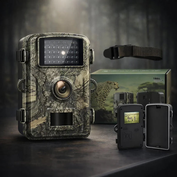 Trail Camera, Weatherproof Wildlife Camera with Night Vision & Motion Sensor for Outdoor Use