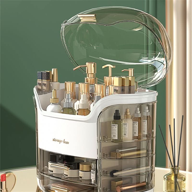 BEAUTYSENSE Makeup Organizer Dustproof Waterproof Cosmetic