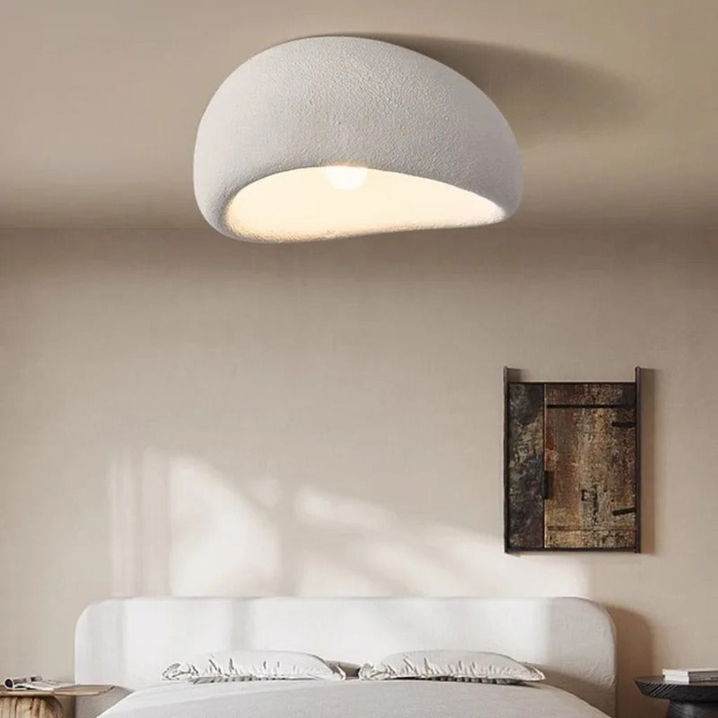 HUSHGLOW Minimalist Resin Ceiling Light