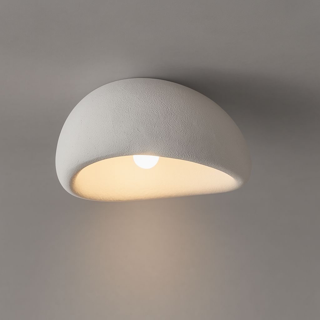 HUSHGLOW Minimalist Resin Ceiling Light