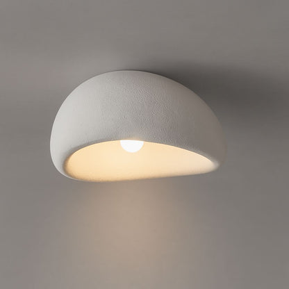 HUSHGLOW Minimalist Resin Ceiling Light