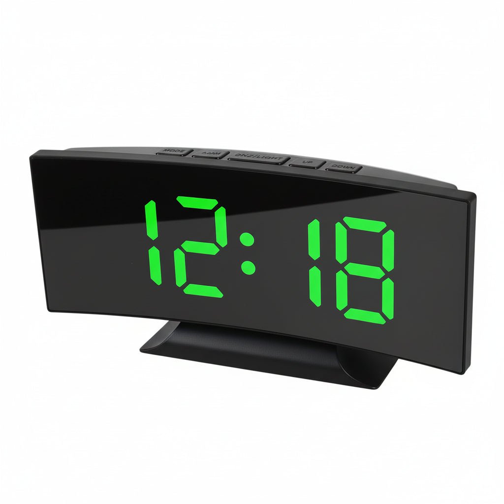 SILENTLITE Slim Digital Alarm Clock