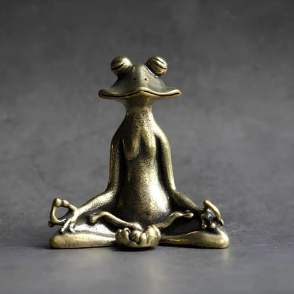 Serenova Meditation Frog Handmade Incense Holder