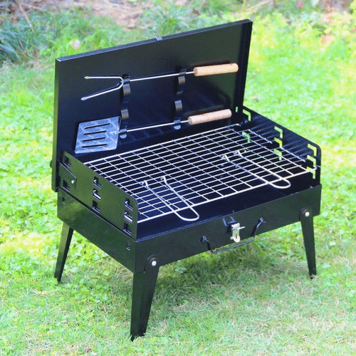 GrillMate Fold Foldable Steel Garden Barbecue lifestyle 3