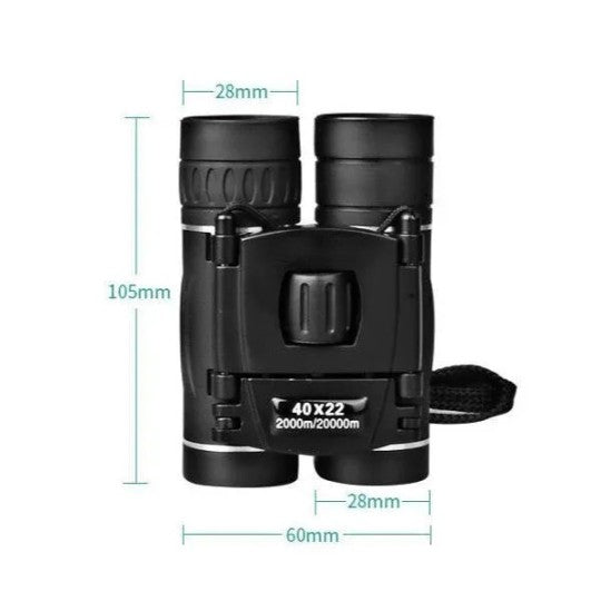 HD Military Binoculars 40x22, Long-Range Zoom