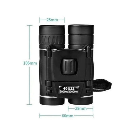 HD Military Binoculars 40x22, Long-Range Zoom