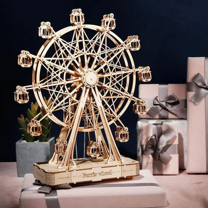 WheelCraft 3D Wooden Model Ferris Wheel