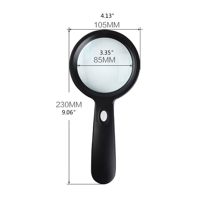 CLARILENS Illuminated Reading Magnifier