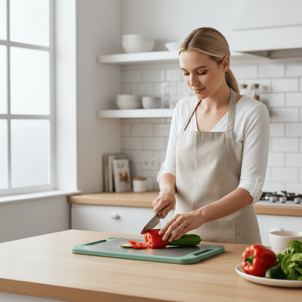 LATTEA PRO Durable Stainless Steel Cutting Board