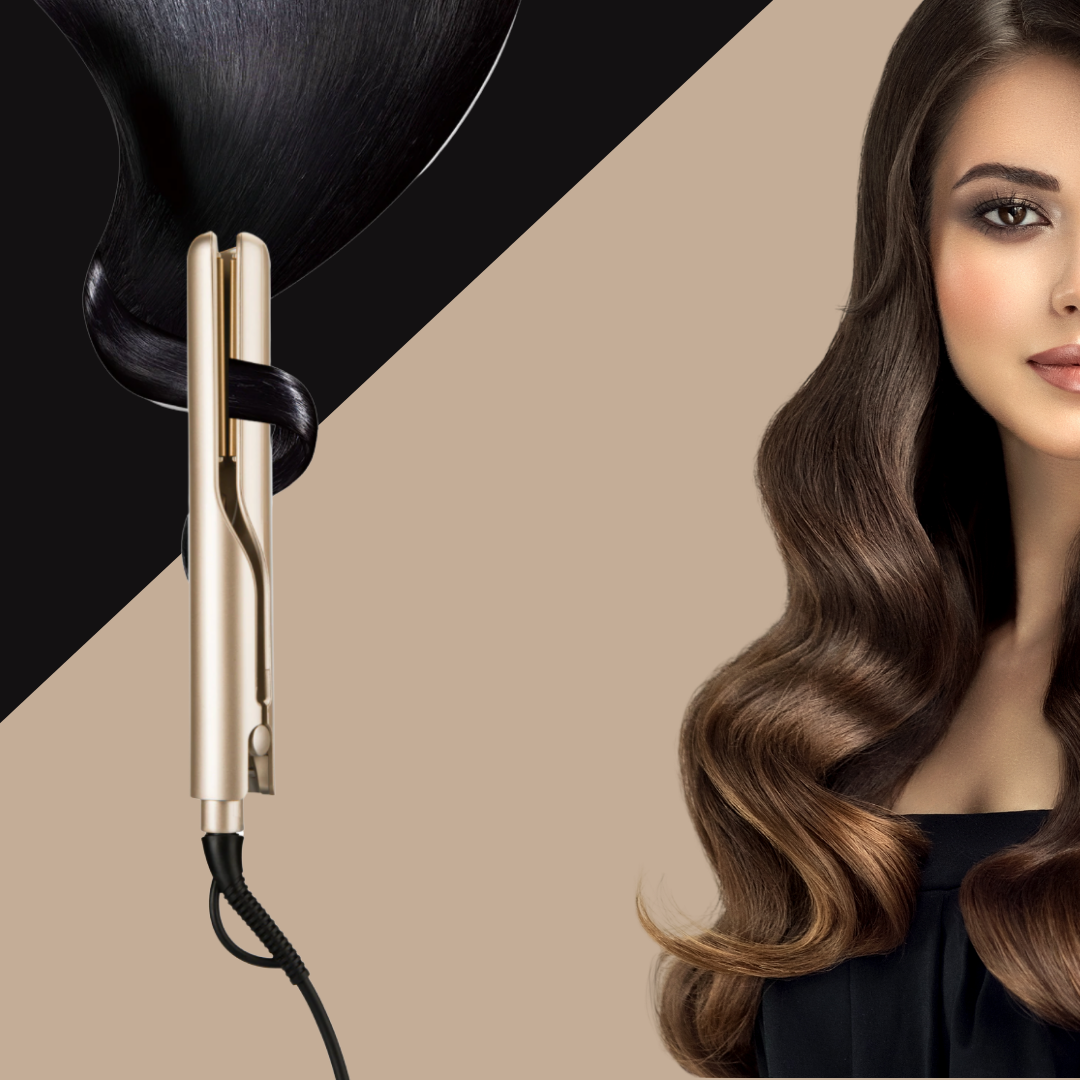 Curling Iron for Silky, Salon-Perfect Hair Without Damage