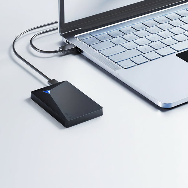USB External Hard Drive 250GB to 500GB, Slim Portable Backup Drive for PC