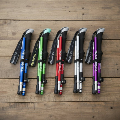 TREKKIFY Adjustable Foldable Walking Poles