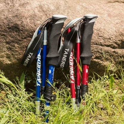 TREKKIFY Adjustable Foldable Walking Poles