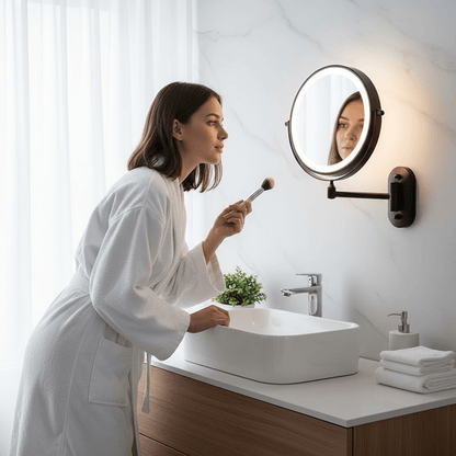 MAGNIFILUX LED Magnifying Mirror