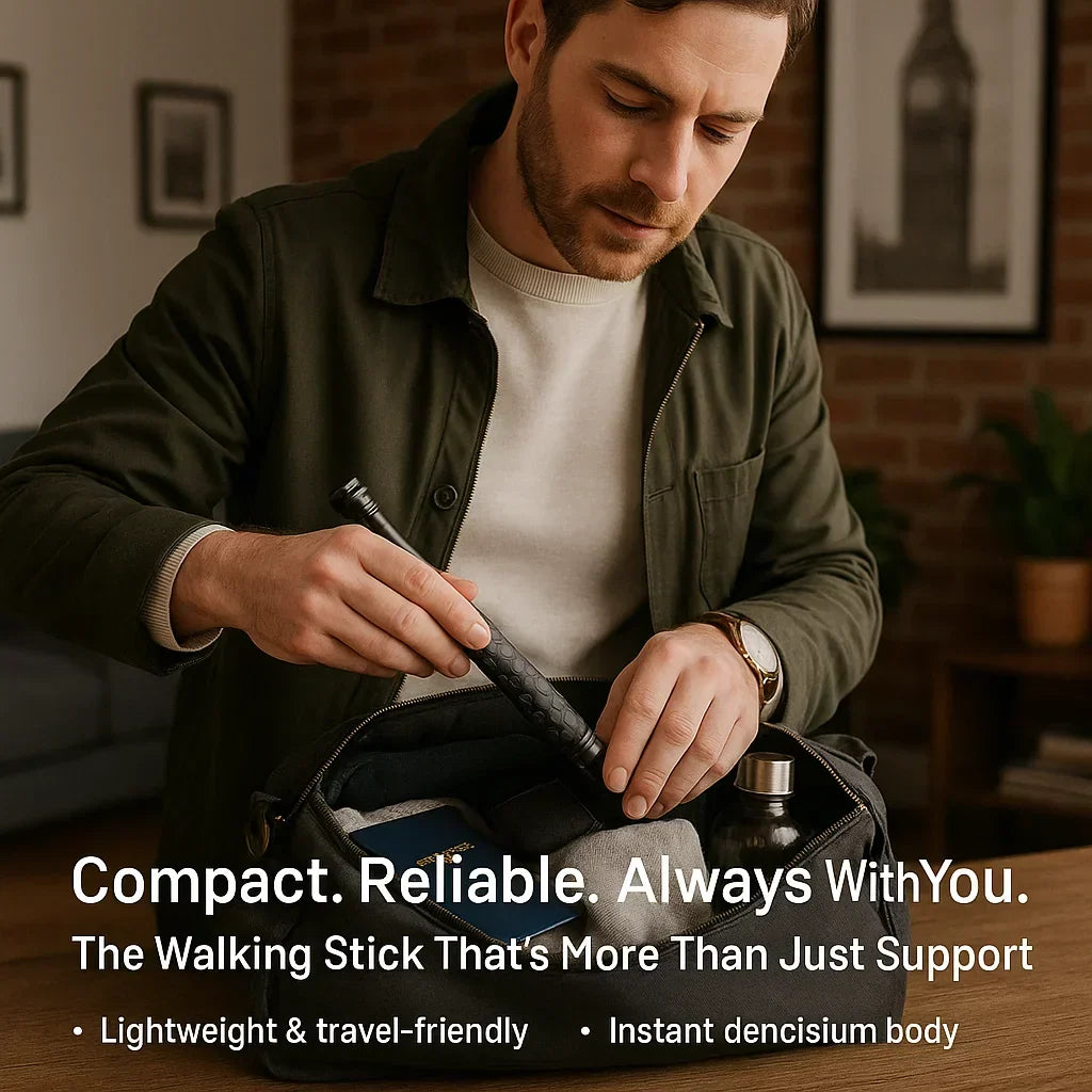 Self-Defense Walking Stick, Telescopic Steel