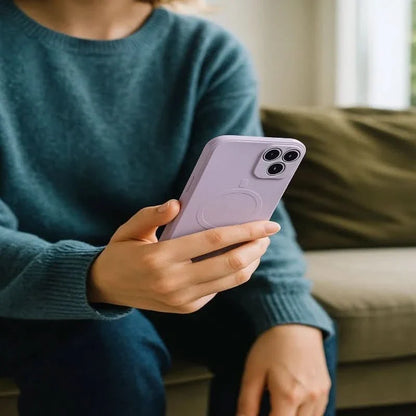 AuraGriff Magnetic Soft Silicone Case