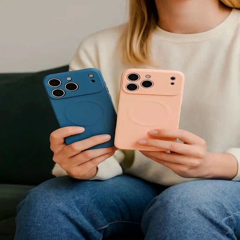 AuraGriff Magnetic Soft Silicone Case