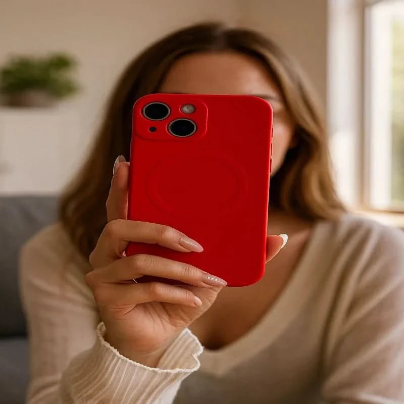 AuraGriff Magnetic Soft Silicone Case