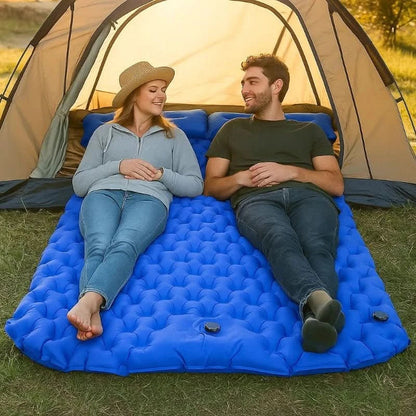 WANDERRUHE Ultra-light Self-inflating Double Hiking Mat