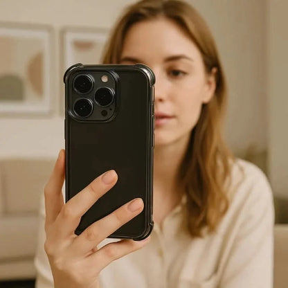 KristallBumper Shockproof Transparent Bumper Case