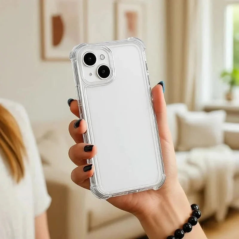KristallBumper Shockproof Transparent Bumper Case