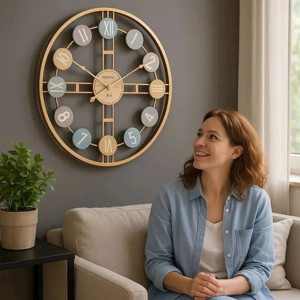 RUHEZEIT Quiet Wall Clock
