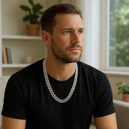 GLANZGRAD Polished Miami Cuban Link Chain