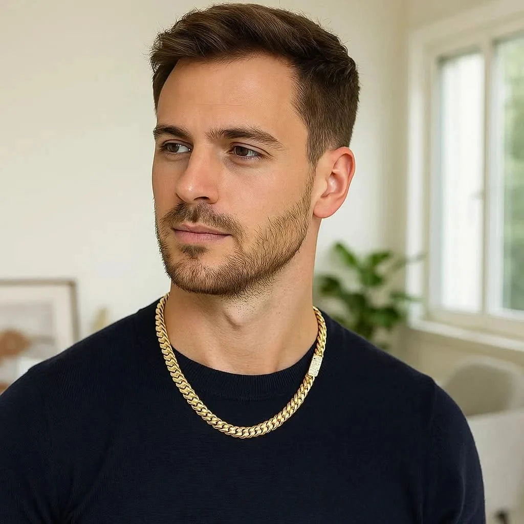 GLANZGRAD Polished Miami Cuban Link Chain