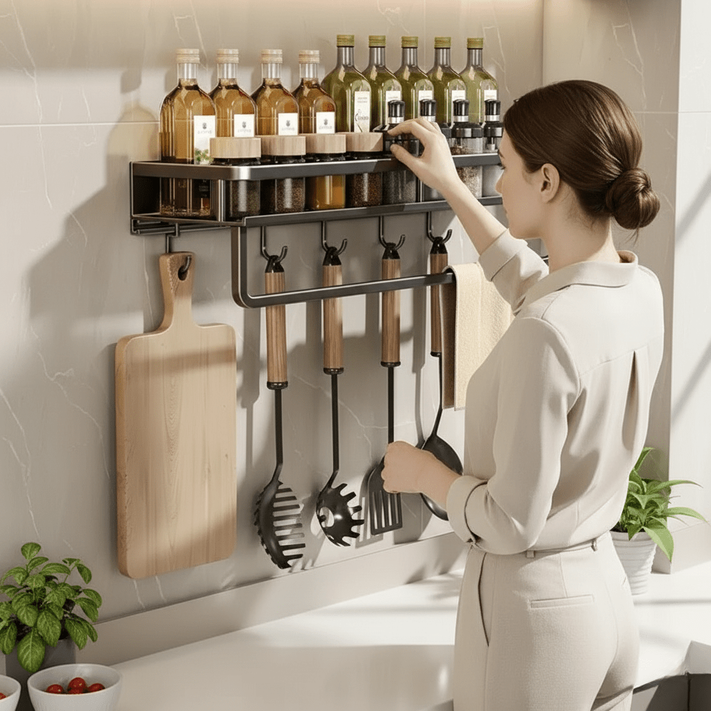 KITCHORA Wall Shelf for Kitchen