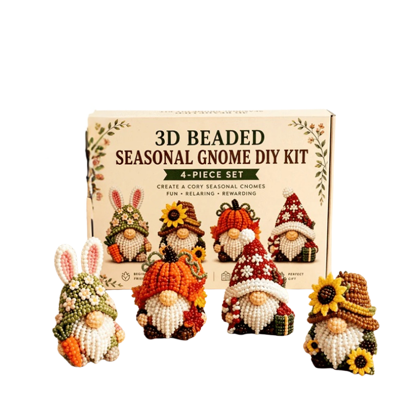 3D Bead Animal DIY Craft Kit for Kids