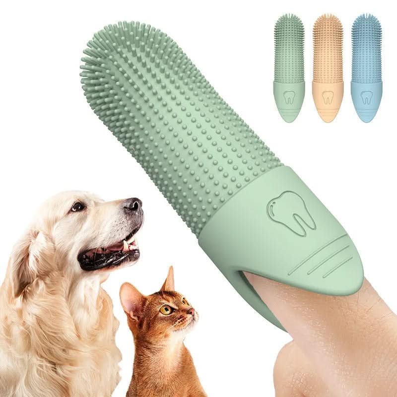 DENTEEZ 360 Finger Toothbrush for Dogs & Cats