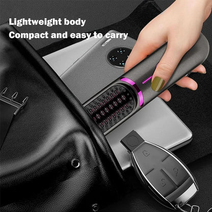 Tima Styler Cordless Straightening Brush Styler