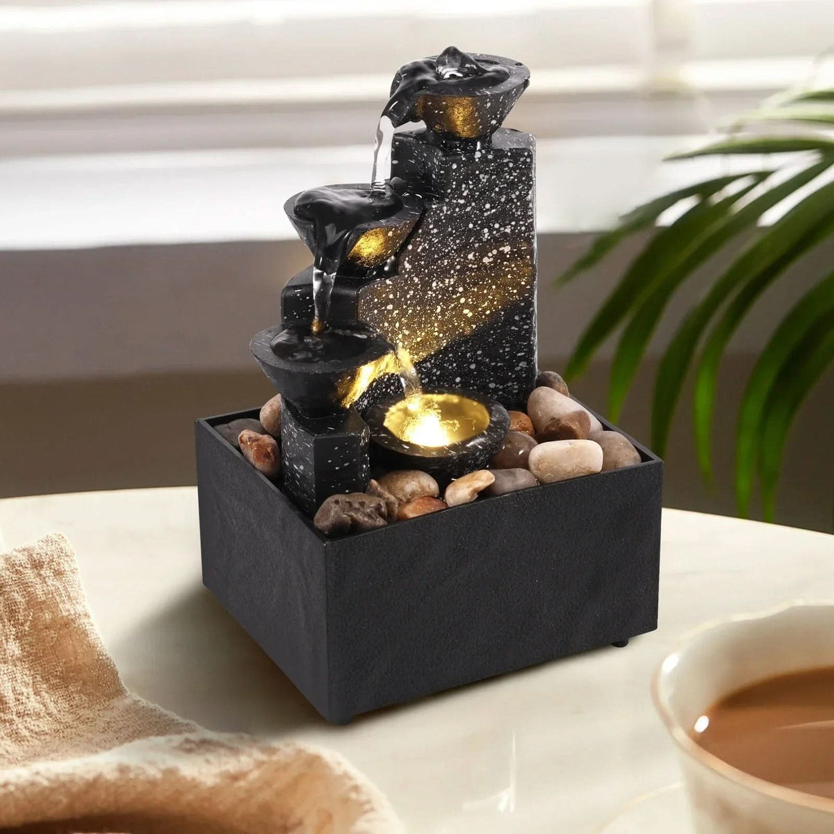 CALMSTREAM Soothing Table Waterfall Fountain