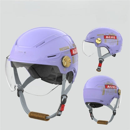 Retro Motorcycle Helmet, Heavy Duty Open Face Helmet