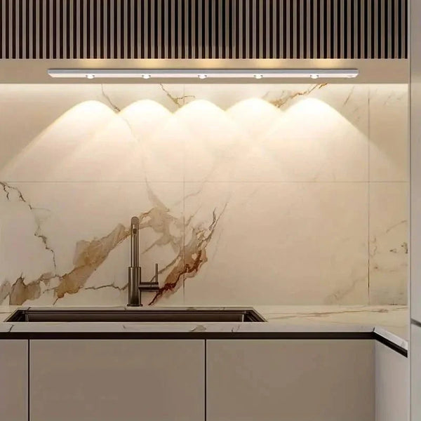 Motion Sensor LED Strip Lights, Under Cabinet LED Light Strip for Kitchen, Closet & Stairs