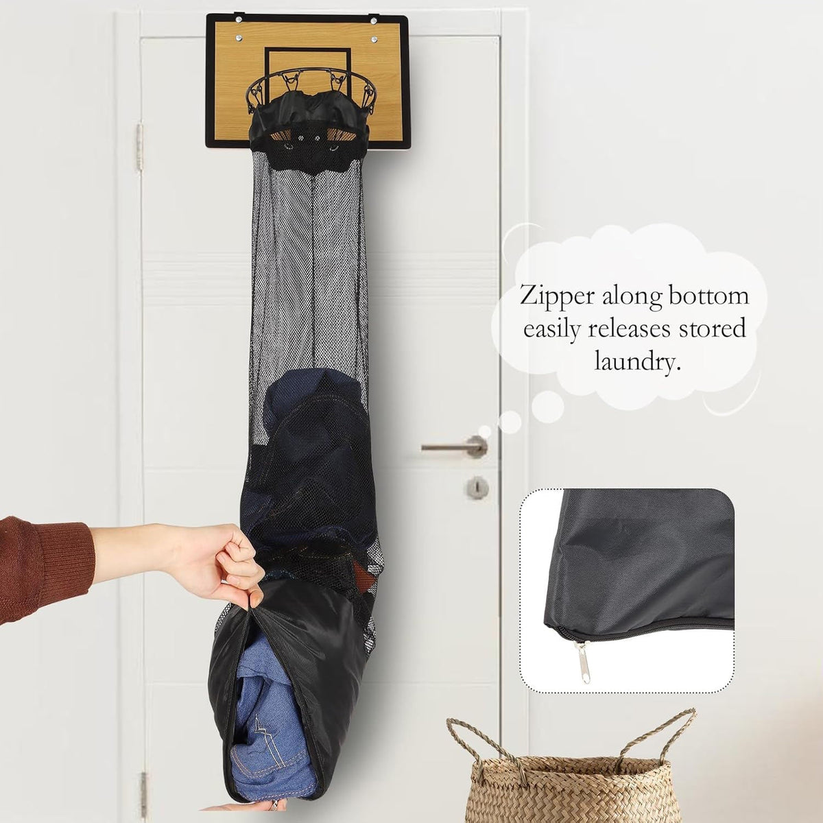 Basketball Laundry Hamper – photo 9