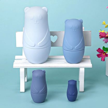 SiliconeNest Stackable Silicone Nesting Dolls