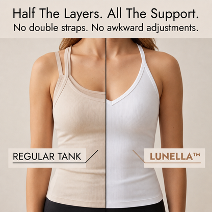 Women's Ribbed V-Neck Tank