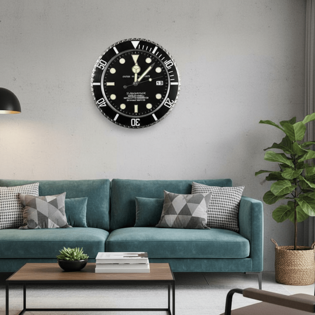 TIMELUME Silent Wall Clock