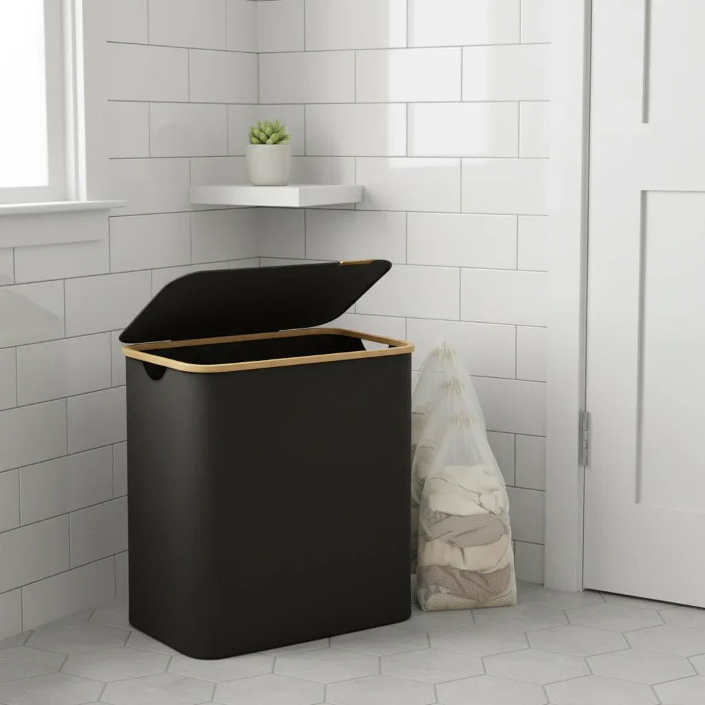 SORTISPACE Foldable Laundry Basket lifestyle image 1