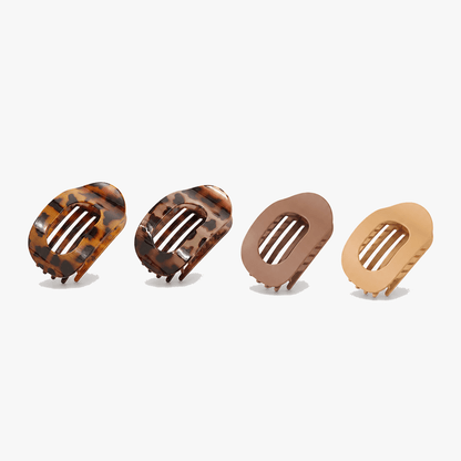 Set of 4 Flat Comfort Clips