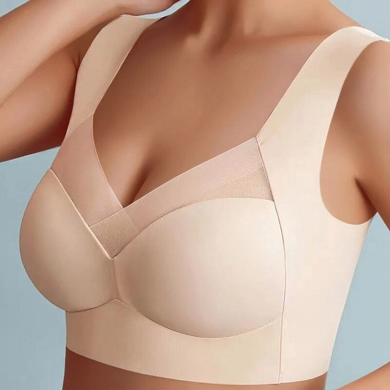 Wireless Seamless Push-Up Bra