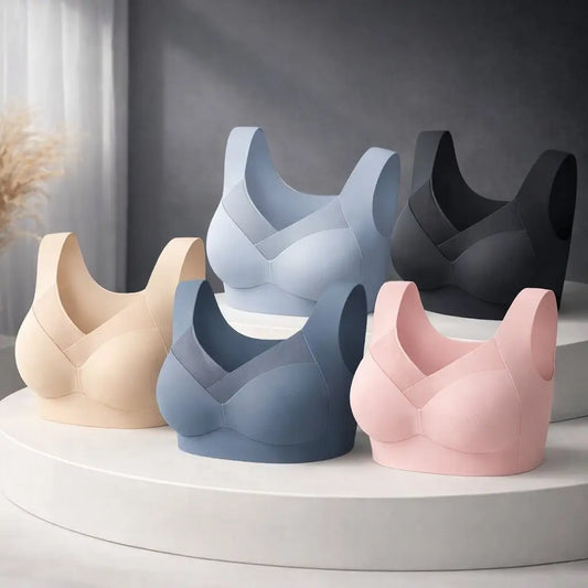 Wireless Seamless Push-Up Bra